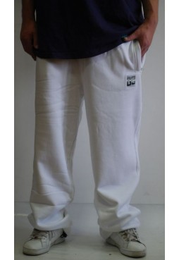 Spodnie Dres - Bawełna (Białe) METODA SPORT