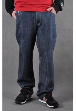 Spodnie Jeans "REGULAR" - white ciemny - METODA SPORT