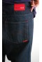 Spodnie jeans (fish) (RED) - METODA SPORT