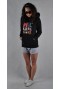 BLUZA KANGURKA LADY DIIL "DGF" CZARNA LBL 48