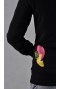 BLUZA KANGURKA LADY DIIL "DGF" CZARNA LBL 48