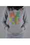 BLUZA KANGURKA LADY DIIL "DGF" JASNY SZARY MELANŻ LBL 49
