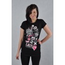 LADY DIIL - T-SHIRT LADY "LUDKI" CZARNY LTS 46