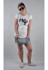 LADY DIIL - T-SHIRT LADY "HG" BIAŁY 155
