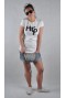 LADY DIIL - T-SHIRT LADY "HG" BIAŁY 155