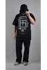 DIIL - T-SHIRT "DGF" CZARNY DTS 218