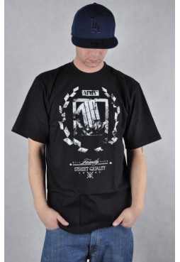 DIIL - T-SHIRT "LAUR VINTAGE 01" CZARNY DTS 211