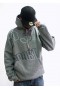Bluza z kapturem (out-line) "SZARA/NIEB" - Metoda Sport