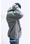 Bluza z kapturem (out-line) "SZARA/NIEB" - Metoda Sport