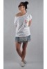 LADY DIIL - T-SHIRT LADY "POCKET" BIAŁY LTS 58