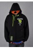 DIIL - BLUZA Z/K ZIP DIILGANG - Czarno/zielony