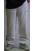 Spodnie Dres - Bawełna (Białe M02) METODA SPORT