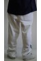 Spodnie Dres - Bawełna (Białe M02) METODA SPORT
