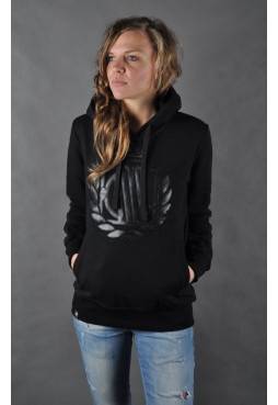 BLUZA KANGURKA LADY DIIL "LAUR SKAJ" CZARNA LBL 61