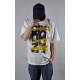 DIXON37 - T-SHIRT D37 (Biała) Warning