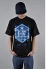 DIXON37 - T-SHIRT D37 (Czarna) Streetwear 01