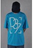 DIXON37 - T-SHIRT D37 (NIEBIESKA) -Street's-
