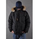 METODA kurtka - "Winterproof" - Alaska (CZARNA)