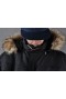 METODA kurtka - "Winterproof" - Alaska (CZARNA)