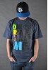 DIIL - T-SHIRT "DIIL DREAM" STALOWY GRAFIT DTS 257