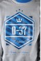 DIXON37 - Bluza Bawełna -KORONA -szara-