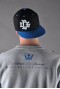 DIXON37 - Bluza Bawełna -KORONA -szara-