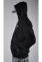 Bluza Bawełniana - Czarny/biały (M-ka) ZIP BLACK