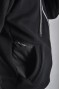 Bluza Bawełniana - Czarny/biały (M-ka) ZIP BLACK