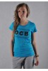 OCB - koszulka - damska - niebiesko/czarna