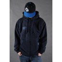 METODA - Bluza Bawełniana (Tarcza) zip - granatowa