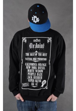 DIIL - BLUZA KLASYK "DR. JOINT" CZARNA DBL 34