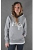 BLUZA KANGURKA LADY DIIL "HG" SZARY LBL 64