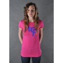 LADY DIIL - T-SHIRT LADY "HG" RÓŻOWY 156
