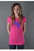 LADY DIIL - T-SHIRT LADY "HG" RÓŻOWY 156