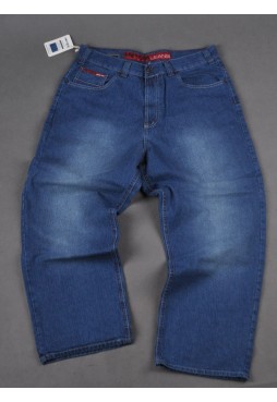 METODA - (Wada 01) Spodnie jeans (RED Line) Light - METODA SPORT
