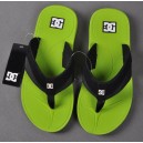DC - MEN'S PERU Black/Green Sandal D0303088