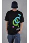 DIIL - T-SHIRT "BAUHAUS" CZARNY DTS 165