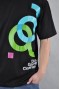 DIIL - T-SHIRT "BAUHAUS" CZARNY DTS 165