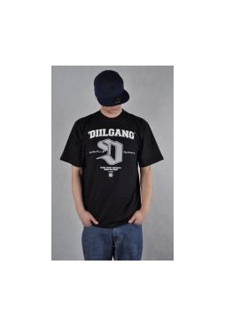 DIIL - T-SHIRT "DG ULICZNY HARVARD 3D" CZARNY DTS 175